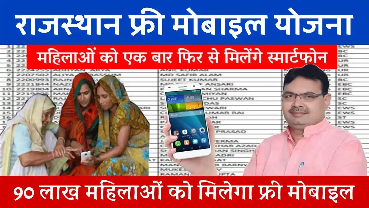 Rajasthan Free Mobile Yojana