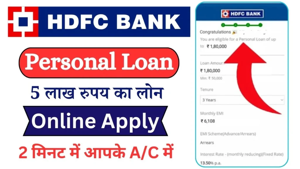 HDFC Bank Personal Loan 2024